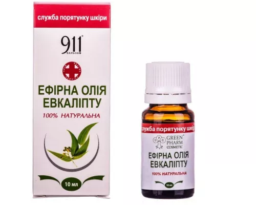 Эвкалиптовое эфирное масло, 10 мл | интернет-аптека Farmaco.ua