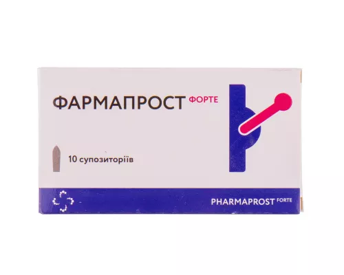 Фармапрост Форте, супозиторії, №10 | интернет-аптека Farmaco.ua