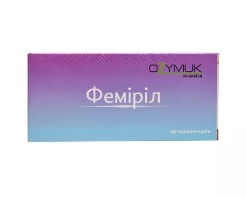 Феміріл, супозиторії, №10 | интернет-аптека Farmaco.ua
