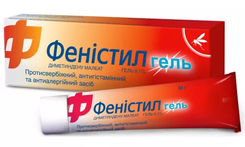 Фенистил, гель, туба 30 г, 0.1% | интернет-аптека Farmaco.ua