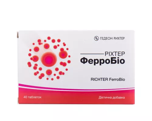 Ферробио, таблетки, №40 | интернет-аптека Farmaco.ua
