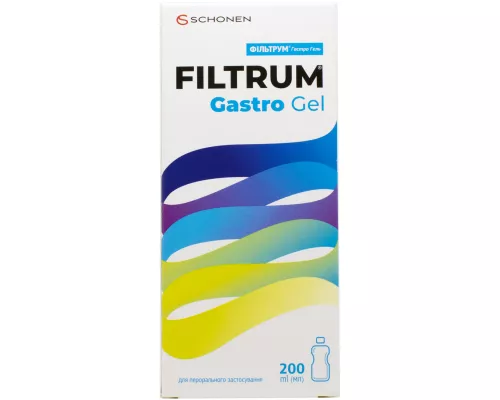 Фільтрум Гастро, гель для перорального застосування, флакон 200 мл | интернет-аптека Farmaco.ua