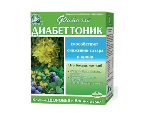 Діабеттоник, фіточай, №20 | интернет-аптека Farmaco.ua