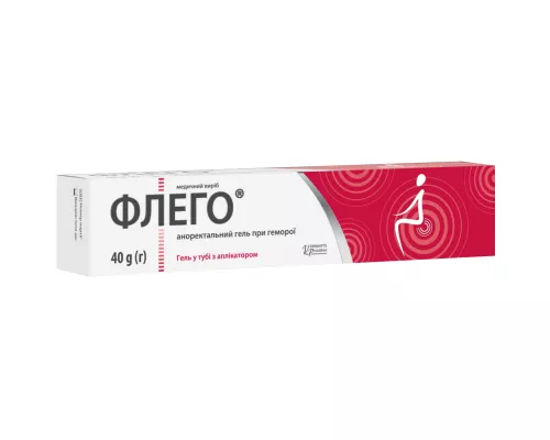 Флего, гель, туба з аплікатором, 40 г | интернет-аптека Farmaco.ua