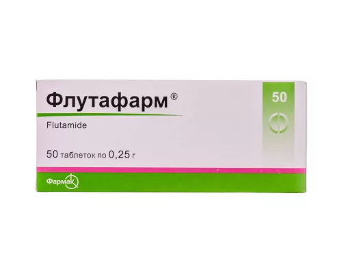 Флутафарм, таблетки, 0.25 г, №50 | интернет-аптека Farmaco.ua