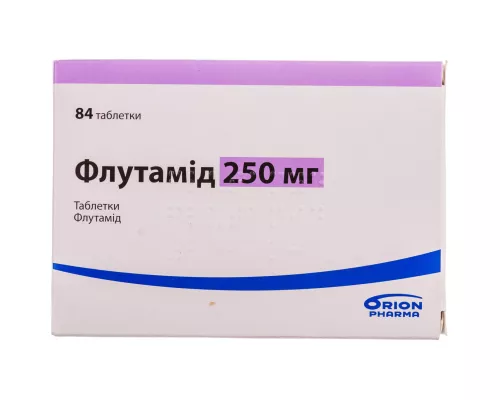 Флутамід, таблетки, 250 мг, №84 | интернет-аптека Farmaco.ua