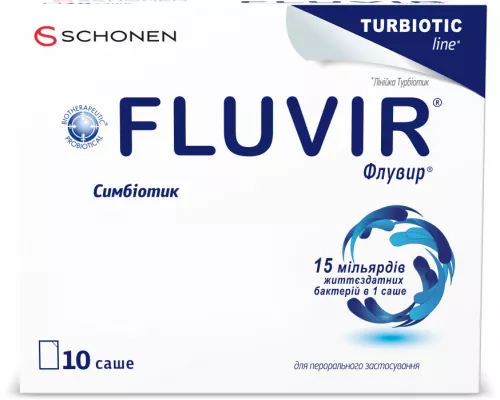 Флувір®, симбіотик, порошок, саше 3.93 г, №10 | интернет-аптека Farmaco.ua