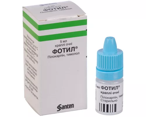 Фотил, краплі очні, 5 мл, 20 мг/мл + 5 мг/мл | интернет-аптека Farmaco.ua