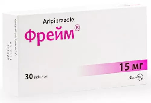 Фрейм, таблетки, 15 мг, №30 | интернет-аптека Farmaco.ua