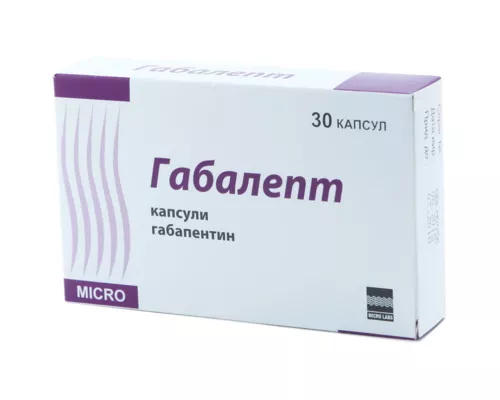 Габалепт, капсули 300 мг, №30 | интернет-аптека Farmaco.ua