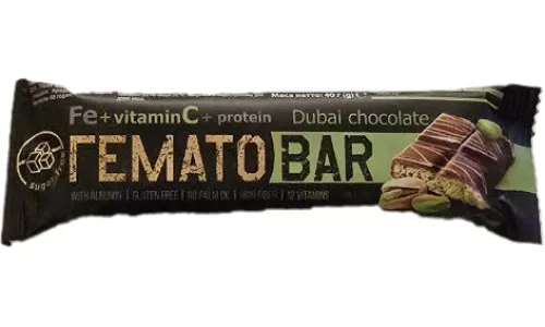 Гематовит Дубайский шоколад с альбумином, с витамином С, батончик 40 г | интернет-аптека Farmaco.ua