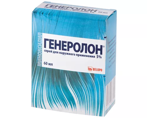 Генеролон, раствор накожный, 60 мл, 5% | интернет-аптека Farmaco.ua