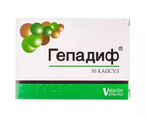 Гепадиф, капсули, №30 | интернет-аптека Farmaco.ua