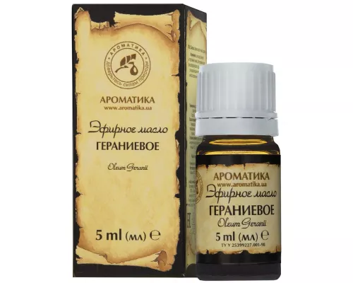 Герани масло эфирное, 5 мл | интернет-аптека Farmaco.ua
