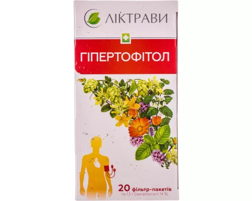 Гипертофитол, фиточай, фильтр-пакет 1.5 г, №20 | интернет-аптека Farmaco.ua
