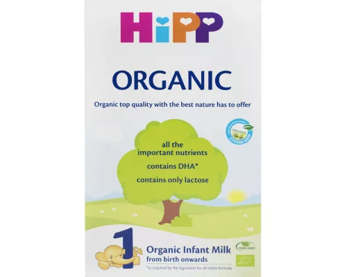 HiPP Organic 1, суміш суха молочна, з народження, 300 г | интернет-аптека Farmaco.ua