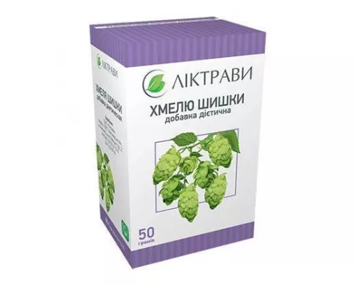 Хмелю шишки, добавка дієтична, 50 г | интернет-аптека Farmaco.ua