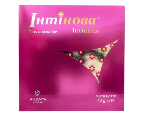 Інтінова, гель для вагіни, туба 40 г + 7 аплікаторів | интернет-аптека Farmaco.ua