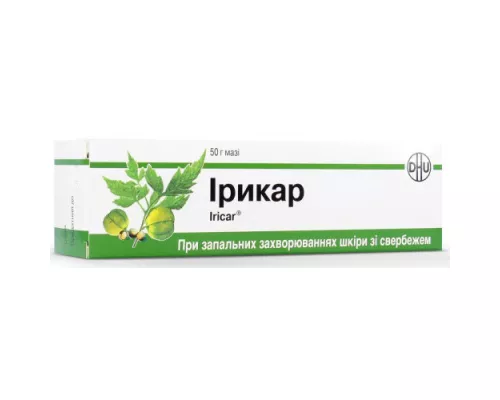 Ірикар, мазь, 50 г | интернет-аптека Farmaco.ua