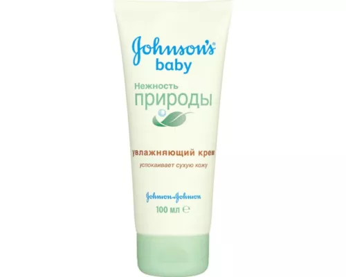 Johnson's Baby Нежность Природы, крем детский, увлажняющий, 100 г | интернет-аптека Farmaco.ua