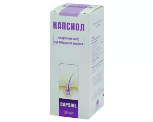 Капсиол, розчин спиртовий для зміцнення волосся, 100 мл | интернет-аптека Farmaco.ua