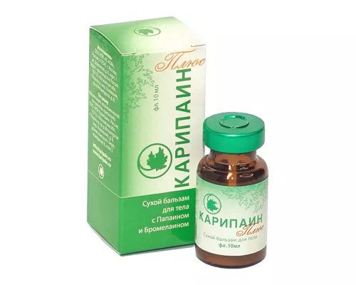 Каріпаїн, бальзам для тіла сухий, флакон 1 г, №10 | интернет-аптека Farmaco.ua