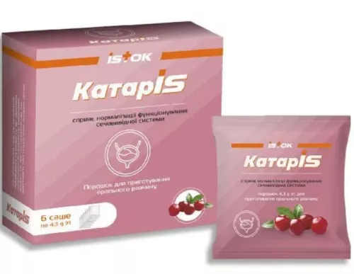 КатарIS, порошок для приготування розчину, саше 4.3 г, №6 | интернет-аптека Farmaco.ua
