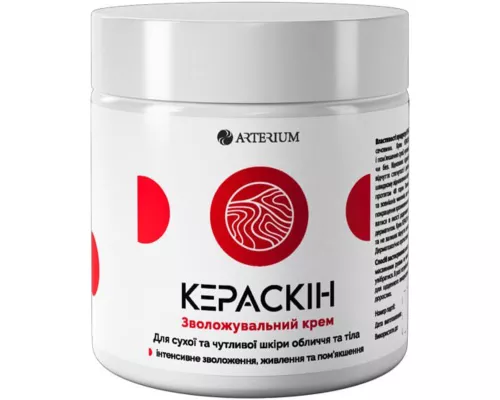 Кераскин, крем для увлажнения лица и тела, для сухой и чувствительной кожи, банка 400 мл | интернет-аптека Farmaco.ua