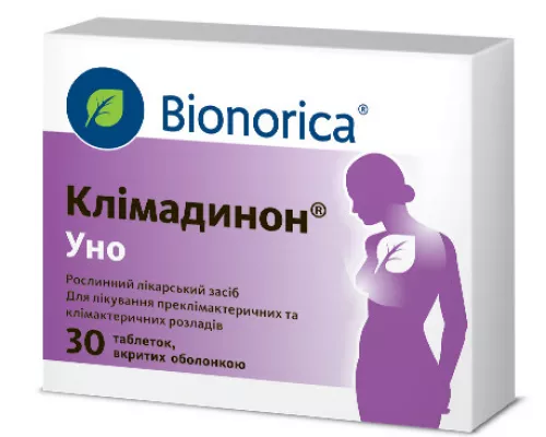 Климадинон® Уно, таблетки покрытые оболочкой, №30 | интернет-аптека Farmaco.ua