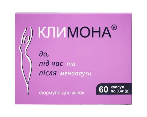 Климона, капсулы 400 мг, №60 | интернет-аптека Farmaco.ua
