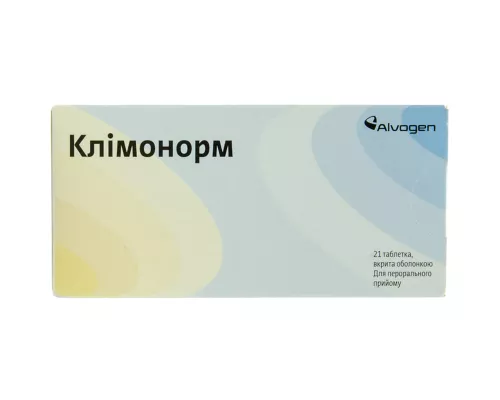 Климонорм, таблетки покрытые оболочкой, №21 | интернет-аптека Farmaco.ua