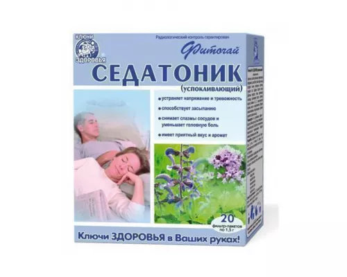 Фиточай Седатоник, пакет 1.5 г, №20 | интернет-аптека Farmaco.ua