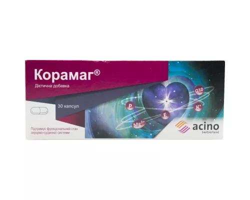 Корамаг, капсули, №30 | интернет-аптека Farmaco.ua