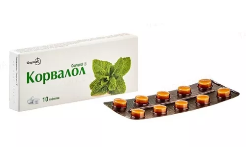 Корвалол, таблетки, №10 | интернет-аптека Farmaco.ua