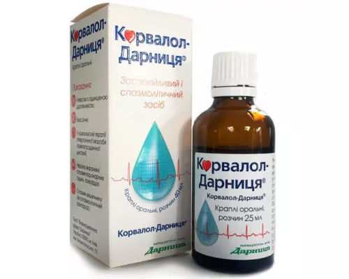 Корвалол-Дарница, капли, флакон 25 мл | интернет-аптека Farmaco.ua