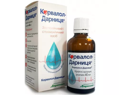 Корвалол-Дарница, капли, флакон 40 мл | интернет-аптека Farmaco.ua