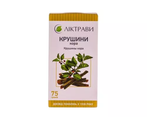 Крушини кора, 75 г | интернет-аптека Farmaco.ua