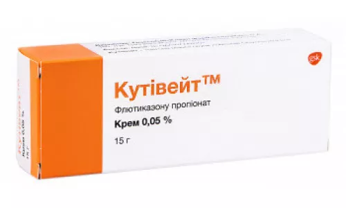 Кутивейт, крем, туба 15 г, 0.05%, №1 | интернет-аптека Farmaco.ua