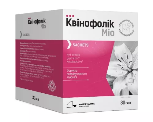 Квинофолик Мио, порошок, саше, №30 | интернет-аптека Farmaco.ua