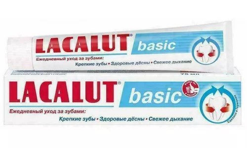 Lacalut Basic, паста зубна, 75 мл | интернет-аптека Farmaco.ua
