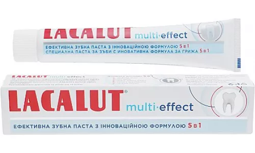 Лакалут Мульти-ефект Плюс, зубна паста, 75 мл | интернет-аптека Farmaco.ua