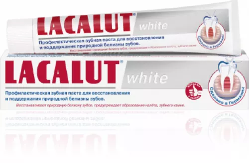 Lacalut White, паста зубная, 50 мл | интернет-аптека Farmaco.ua