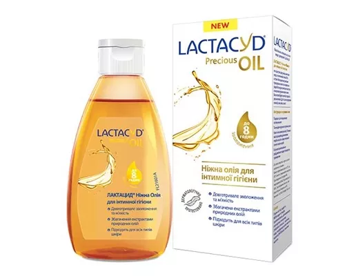 Лактацид, олія ніжна для інтимної гігієни, 200 мл | интернет-аптека Farmaco.ua