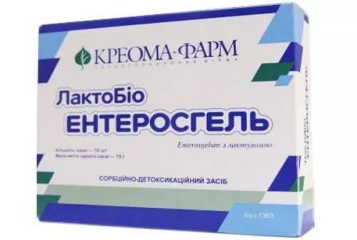 Лактобио Энтеросгель, паста для перорального применения, саше, №10 | интернет-аптека Farmaco.ua