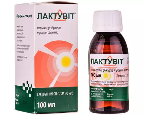 Лактувит, сироп, 100 мл | интернет-аптека Farmaco.ua