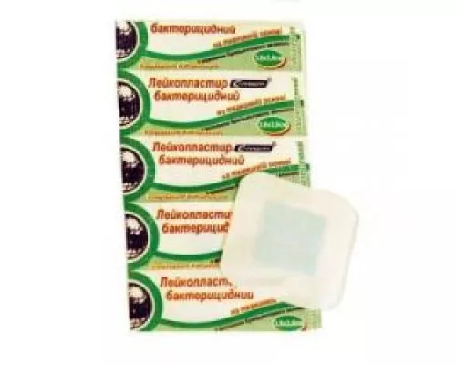 Лейкопластир бактерицидний на нетканій основі з хлоргексидином, 4 х 10 см, №1 | интернет-аптека Farmaco.ua