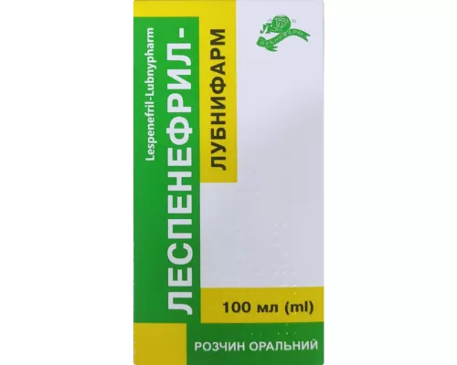Леспенефрил-Лубнифарм, розчин оральний, флакон 100 мл, №1 | интернет-аптека Farmaco.ua
