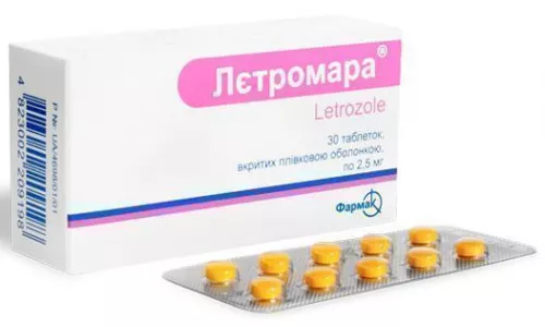 Лєтромара, таблетки вкриті оболонкою, 2.5 мг, №30 | интернет-аптека Farmaco.ua