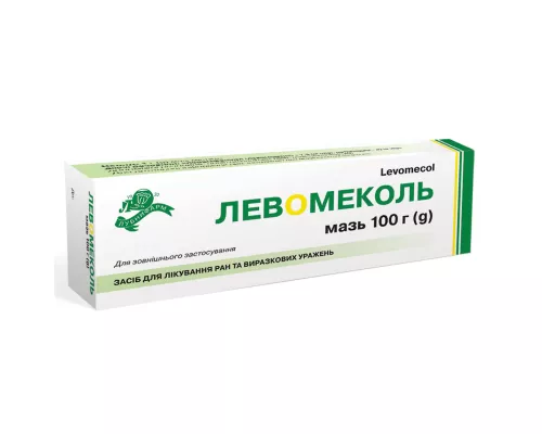 ЛЕВОМЕКОЛЬ, мазь по 100 г у тубі в пачці | Farmaco.ua ЛЕВОМЕКОЛЬ, мазь по 100 г у тубі в пачці | интернет-аптека Farmaco.ua