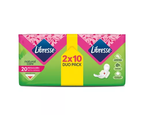 Libresse Natural Care Ultra Normal, прокладки, №20 | интернет-аптека Farmaco.ua